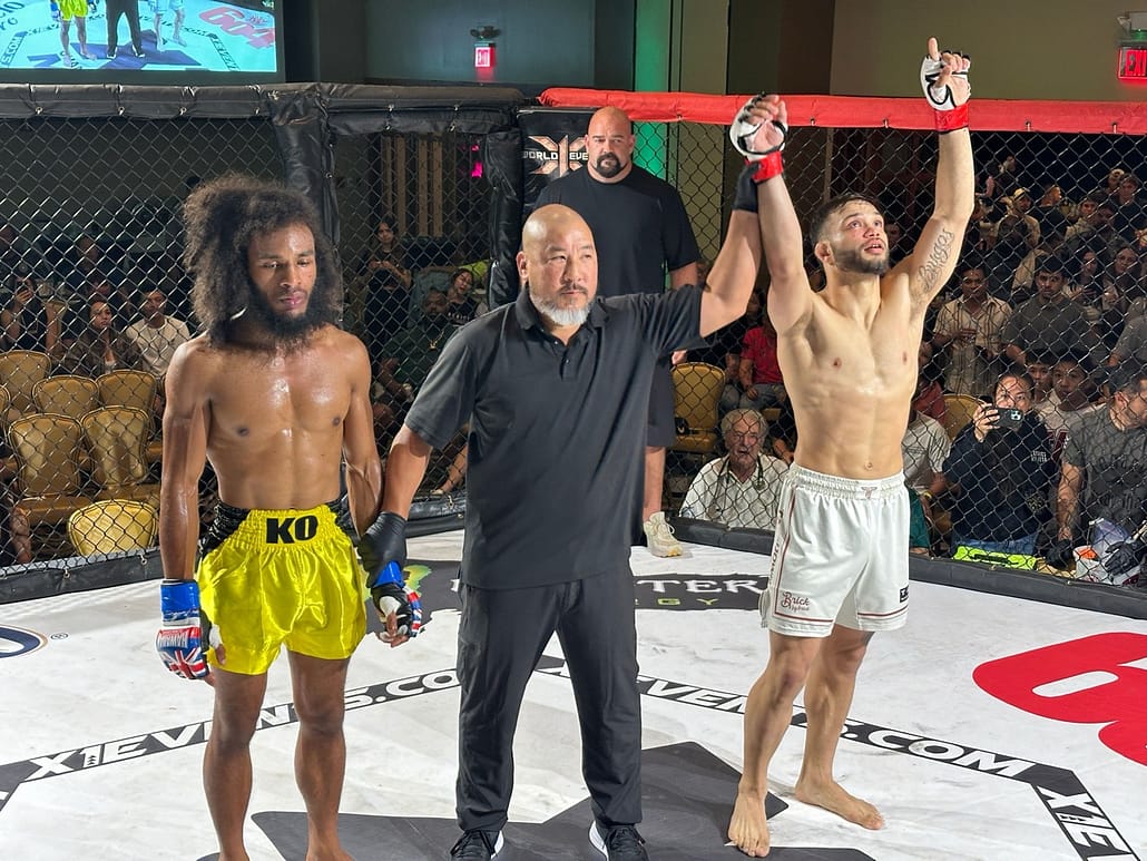 Brandon Burgos defeated Kristoff Thomas