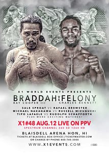 X1 World Events Hawaii MMA Cage Fighting