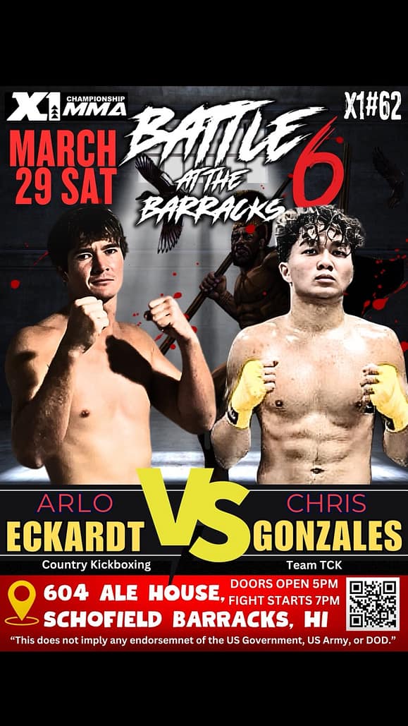 Arlo Eckarxdt vs. Chris Gonzales