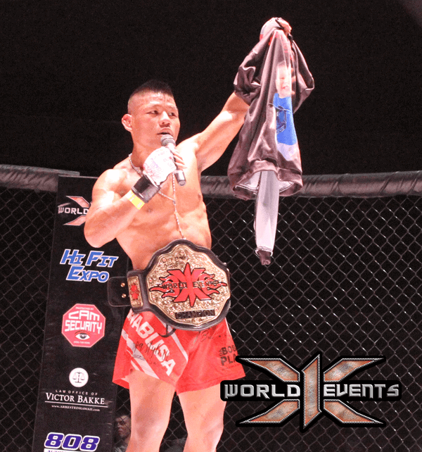 135 lb World Champion Rodney Mondalla