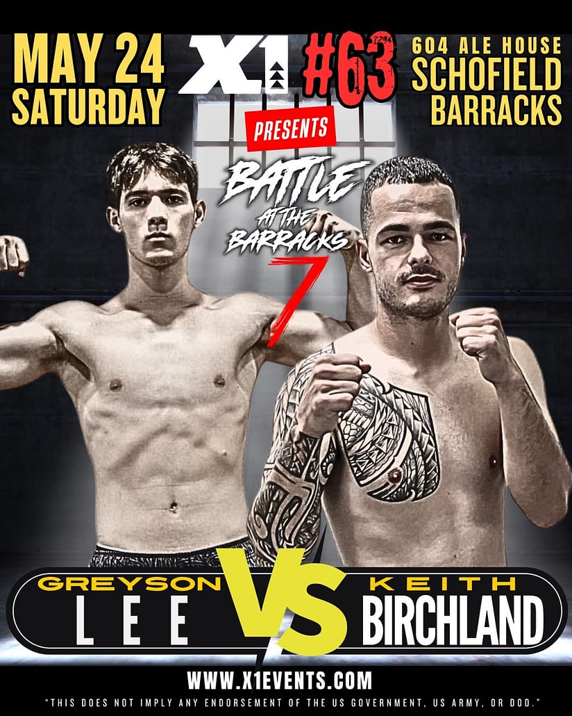 X1-63 Greyson Lee vs. Keith Birchland
