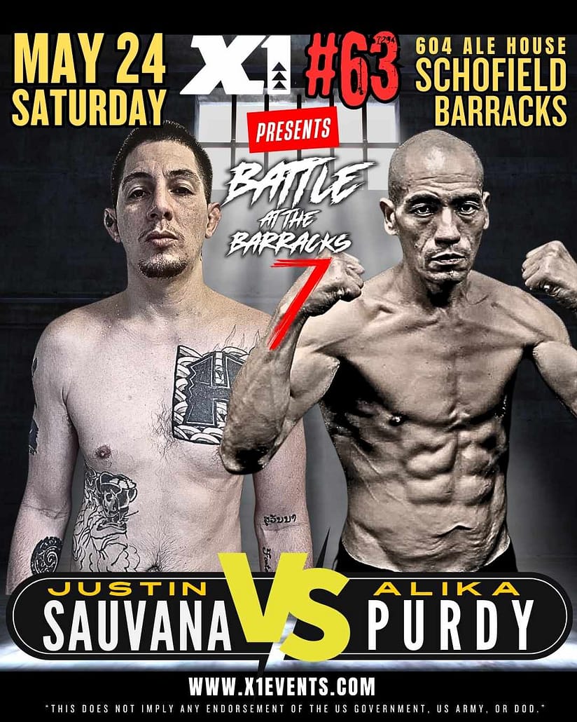 Justin Sauvana vs. Alika Purdy